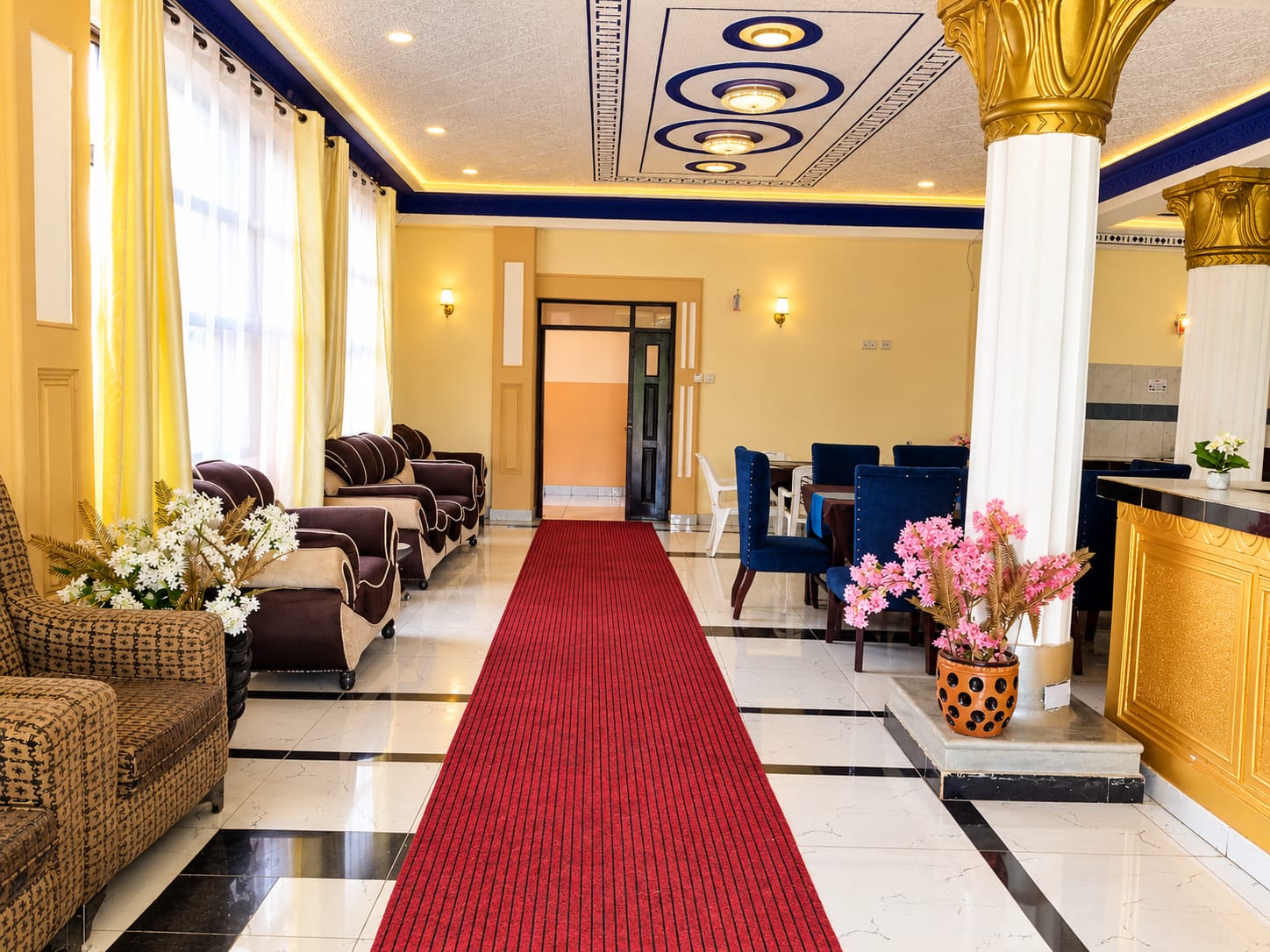 RESORT & Accommodation grand reception hallway and lounge
